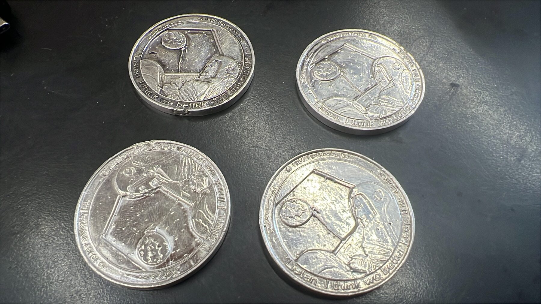 Far Side ISS Coin