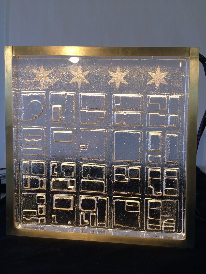 Mayor's Office Cast Glass