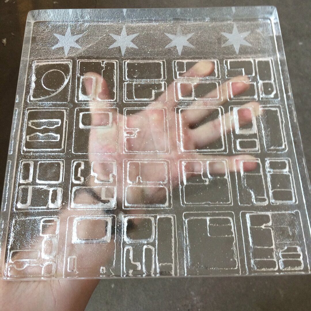 Mayor's Office Cast Glass
