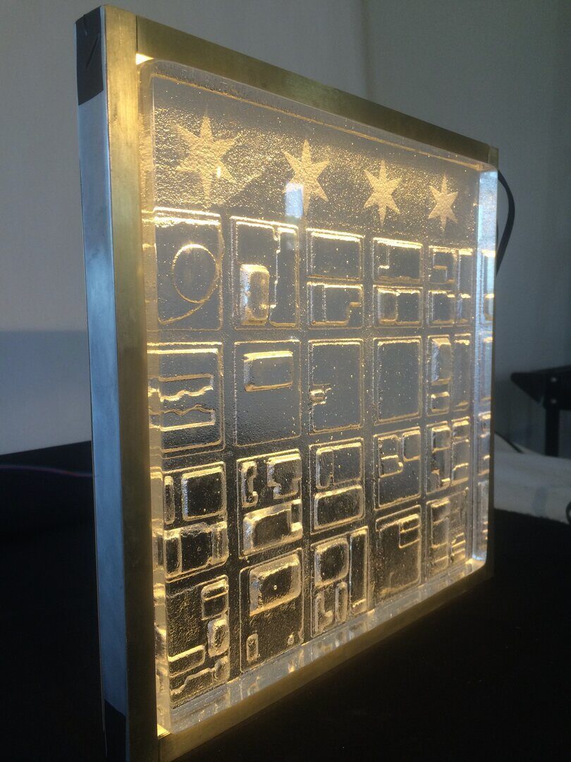 Mayor's Office Cast Glass