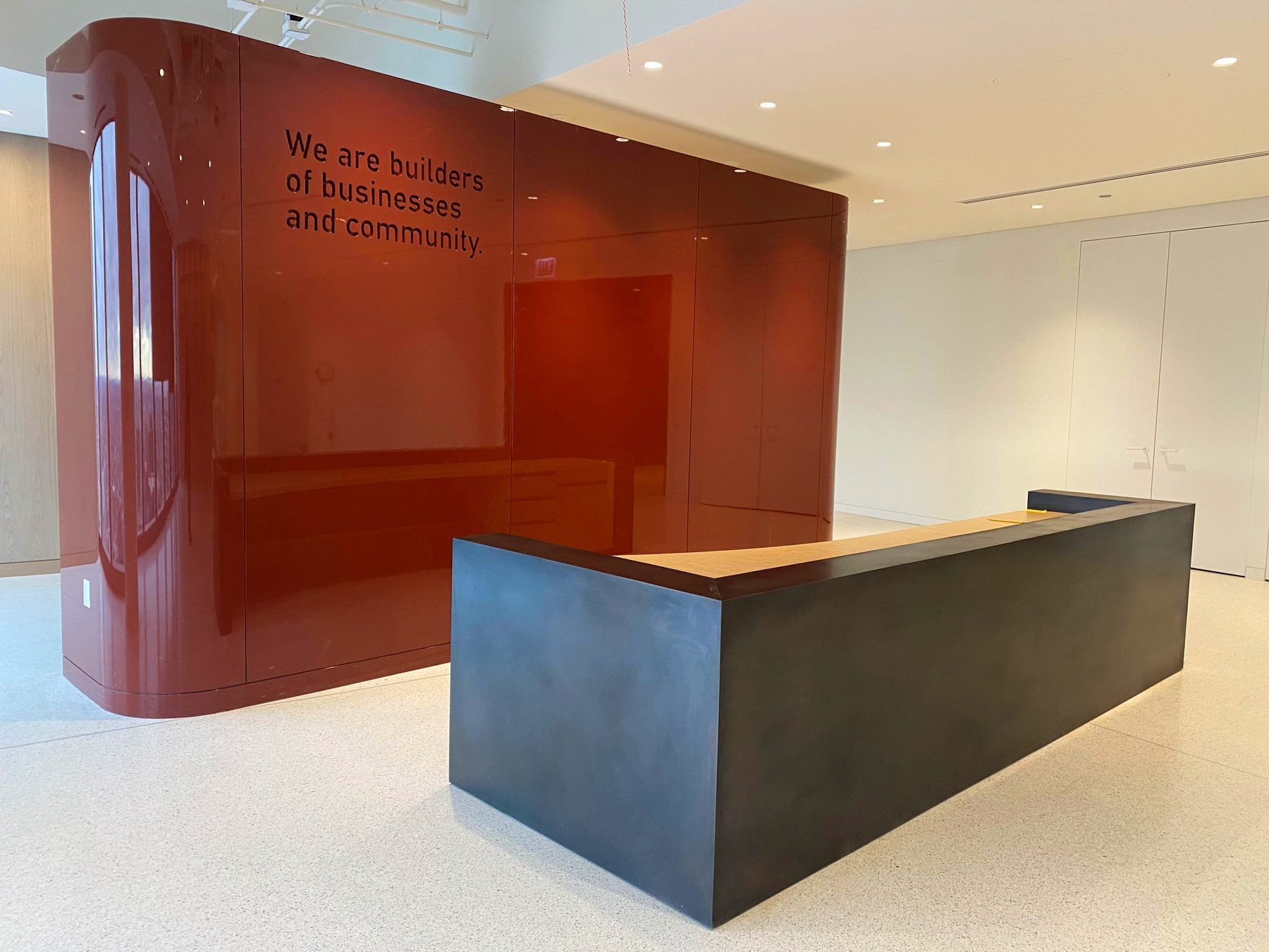 Pritzker Group Reception Desk