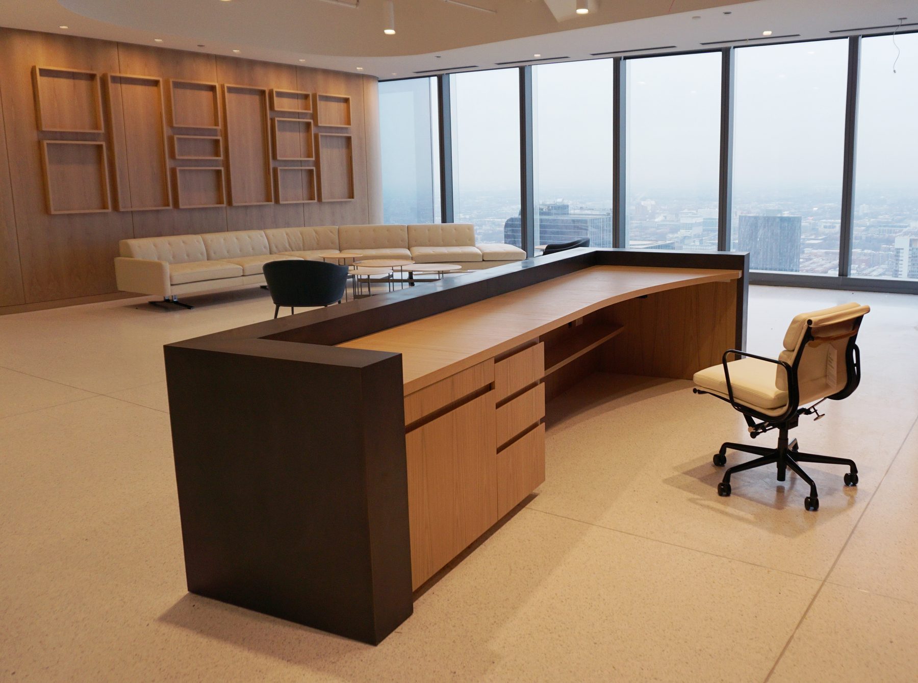 Pritzker Group Reception Desk