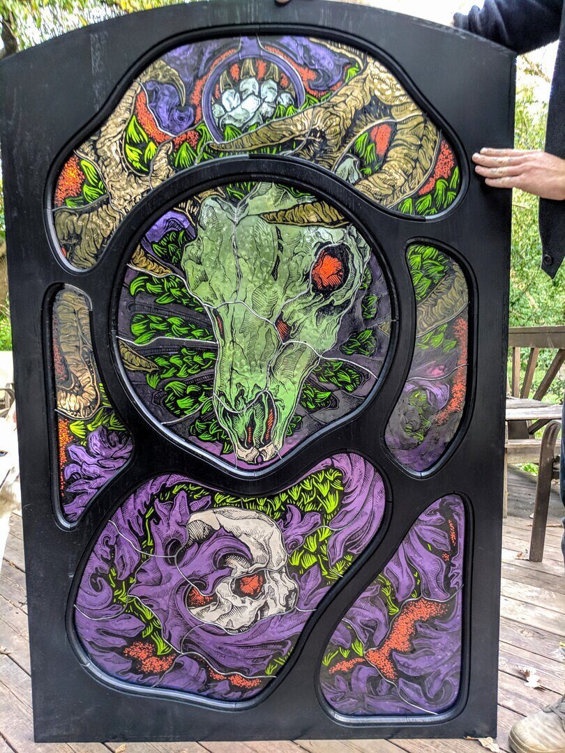 Stained Glass for Kuma's