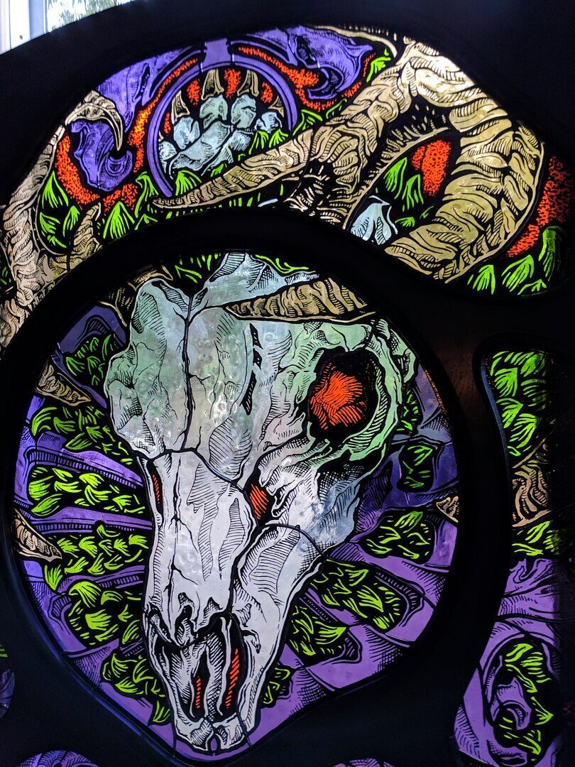 Stained Glass for Kuma's