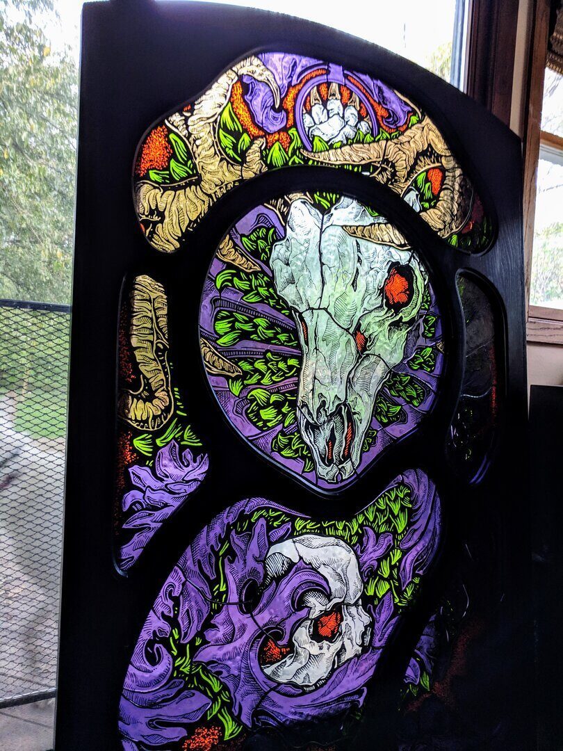 Stained Glass for Kuma's