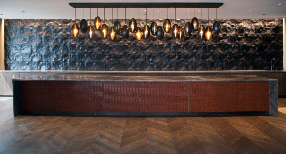 Cast Aluminum Tessellation Wall