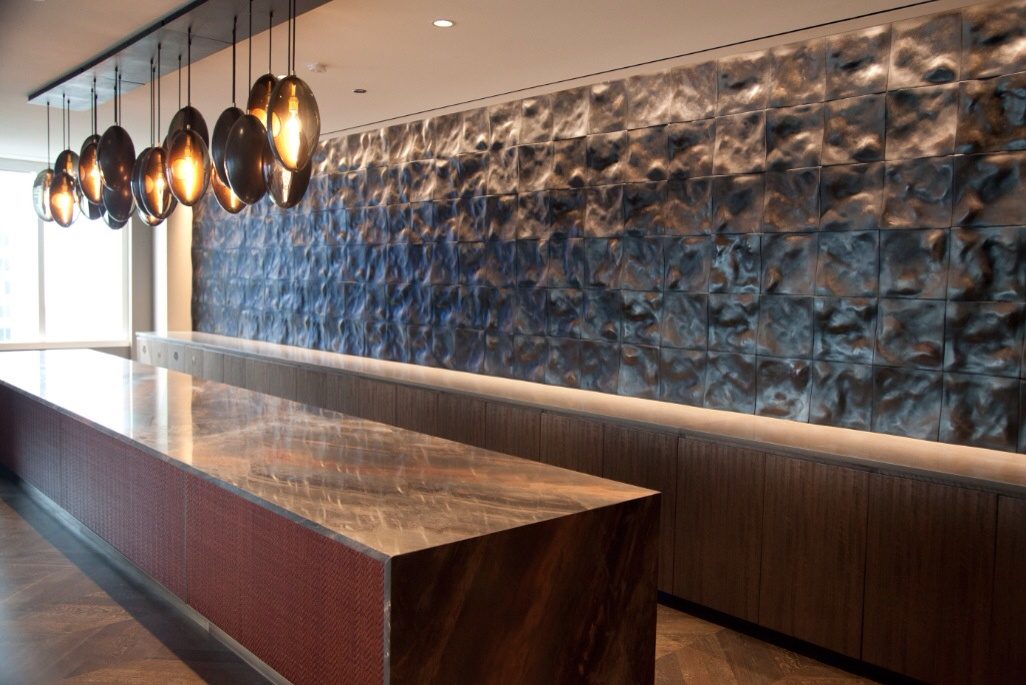 Cast Aluminum Tessellation Wall