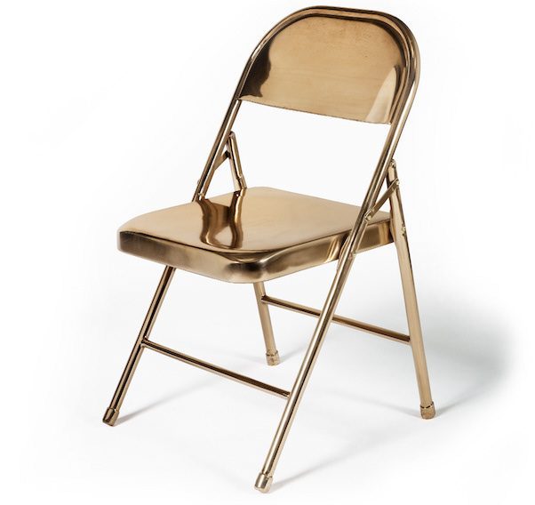 Solid Cast Bronze Unfolding Chair