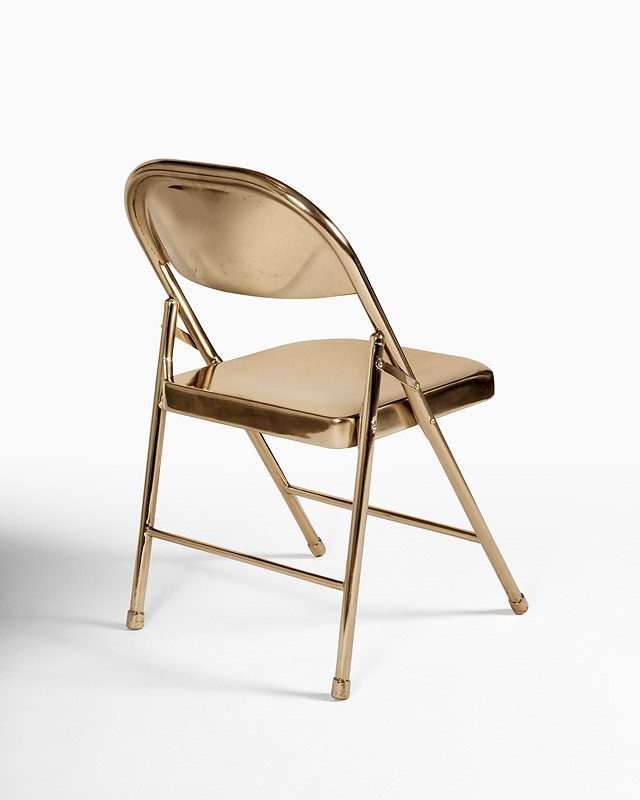 Solid Cast Bronze Unfolding Chair
