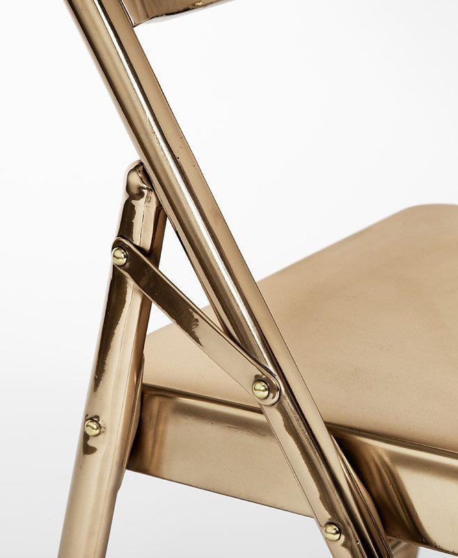 Solid Cast Bronze Unfolding Chair
