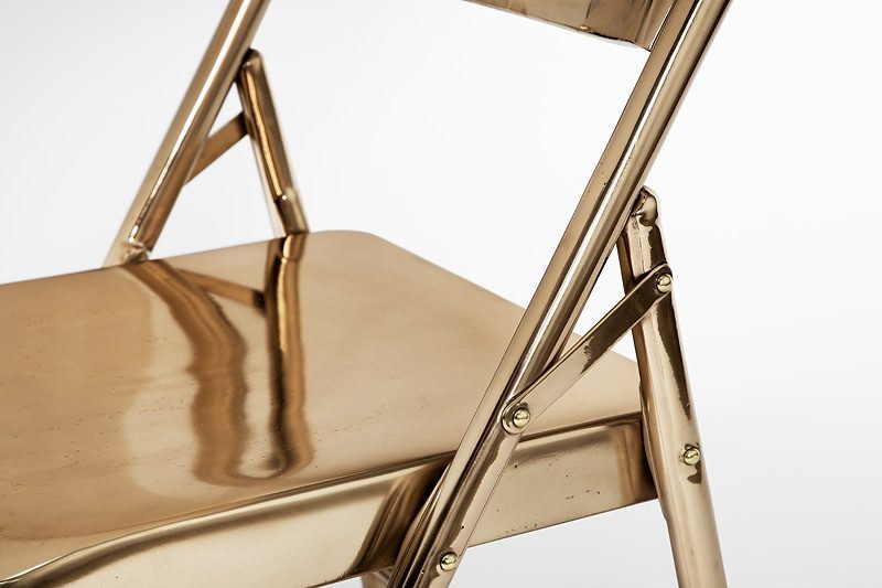 Solid Cast Bronze Unfolding Chair
